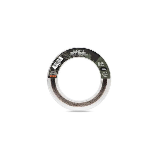 Fox Soft Steel Fleck Camo Leader