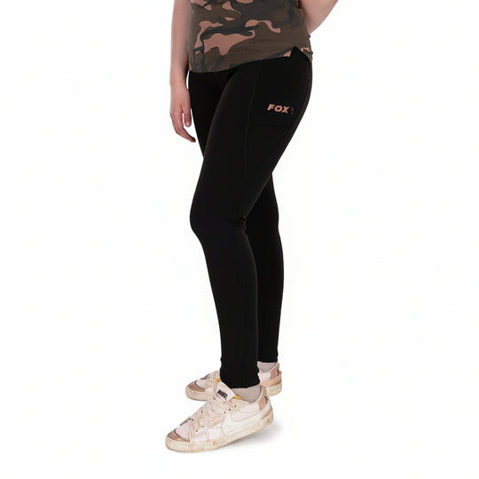 Fox Womens Black Lined Leggings