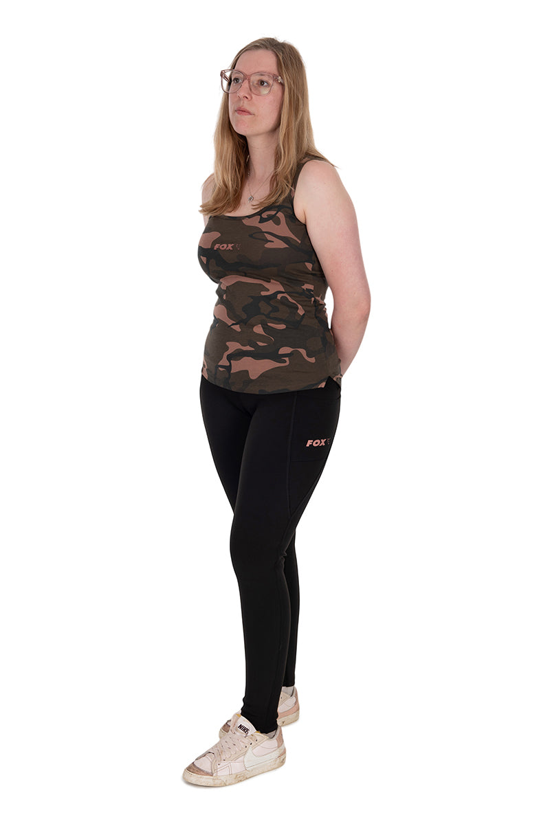 Fox Womens Black Lined Leggings