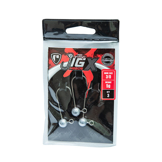 Fox Rage Jig X Heads - 3 Pack