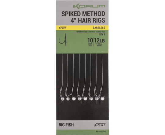 Korum Spiked Method Hair Rigs