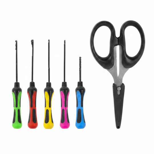 Korum Baiting Tool &amp; Scissor Set