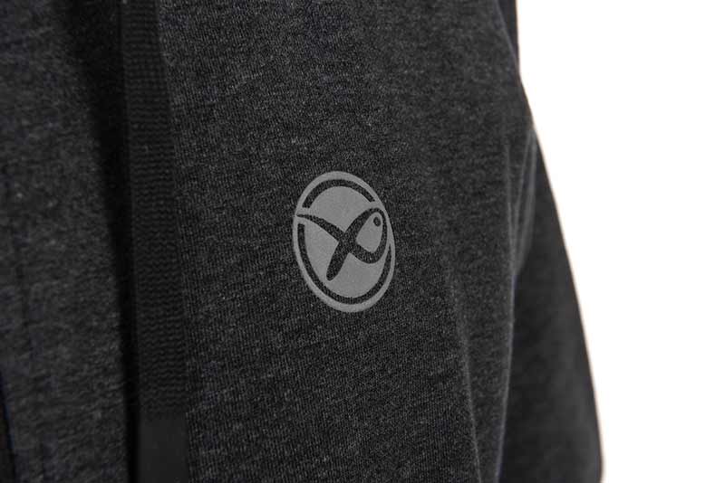 Matrix Charcoal Marl Zip Hoody