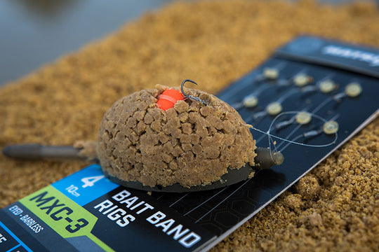Matrix MXC-3 Barbless Bait Band Rigs