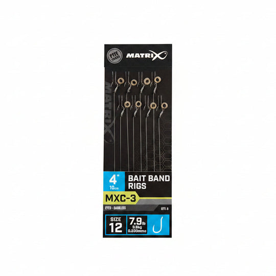 Matrix MXC-3 Barbless Bait Band Rigs
