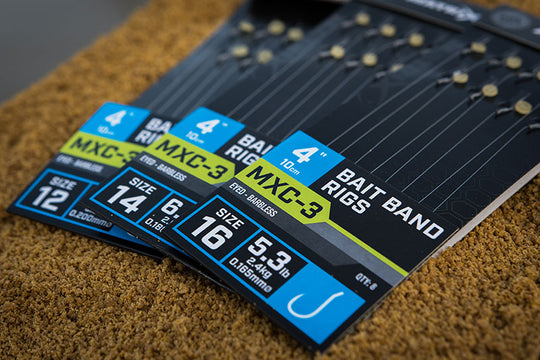 Matrix MXC-3 Barbless Bait Band Rigs