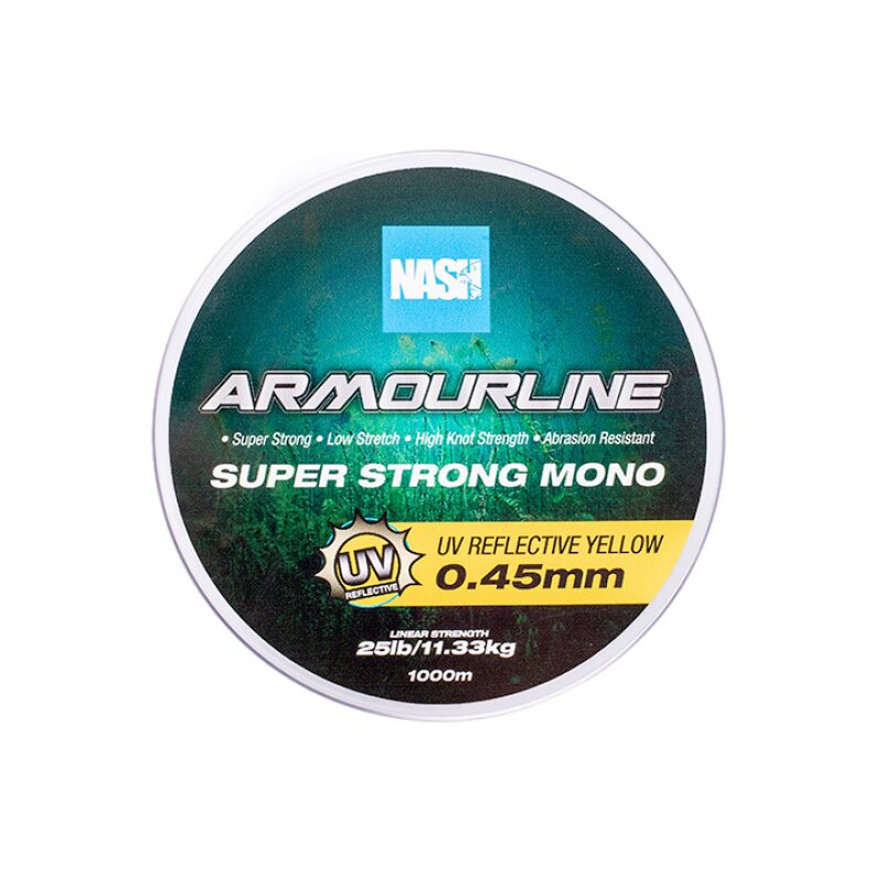 Nash Armourline Super Strong Mono UV Yellow