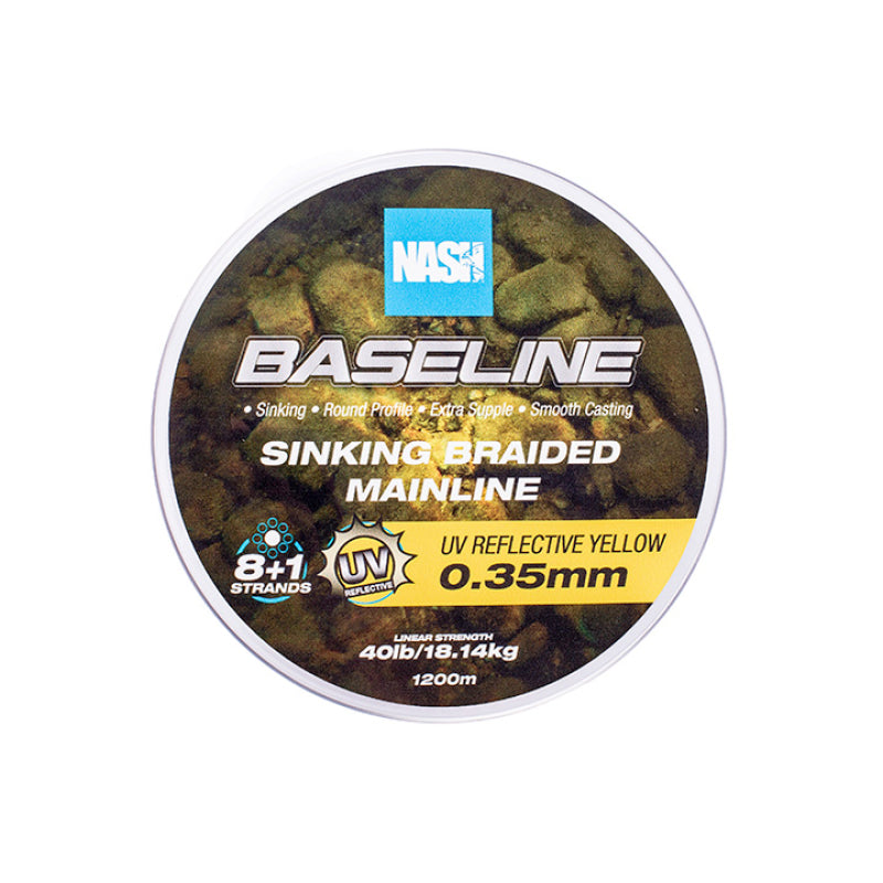 Nash Baseline Sinking Braid UV Yellow