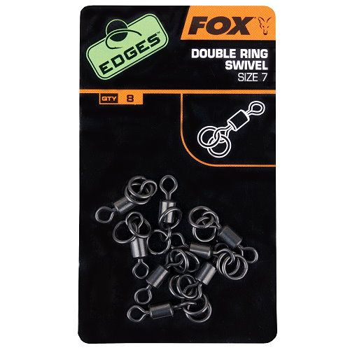 Fox Edges Double Ring Swivel Size 7