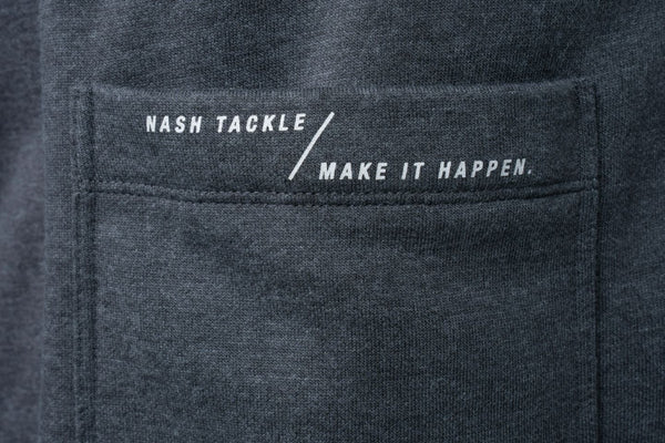 Nash Make It Happen Badge Joggers Grey Marl