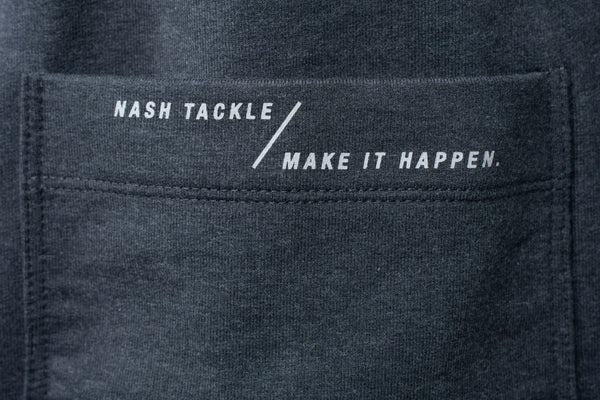 Nash Make It Happen Badge Shorts Grey Marl