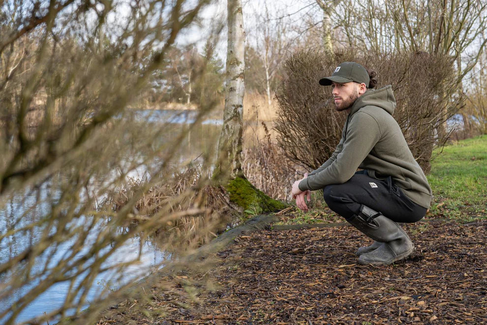 Nash Make It Happen Badge Zipped Hoody Green