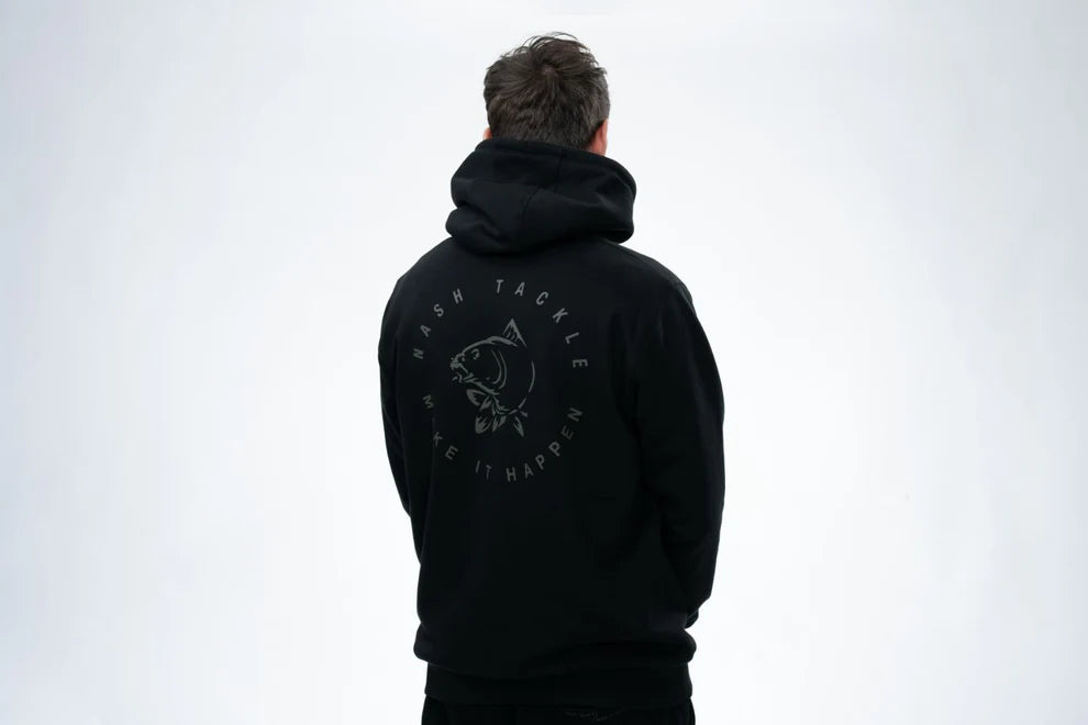 Nash Make It Happen Carp Logo Hoody Black