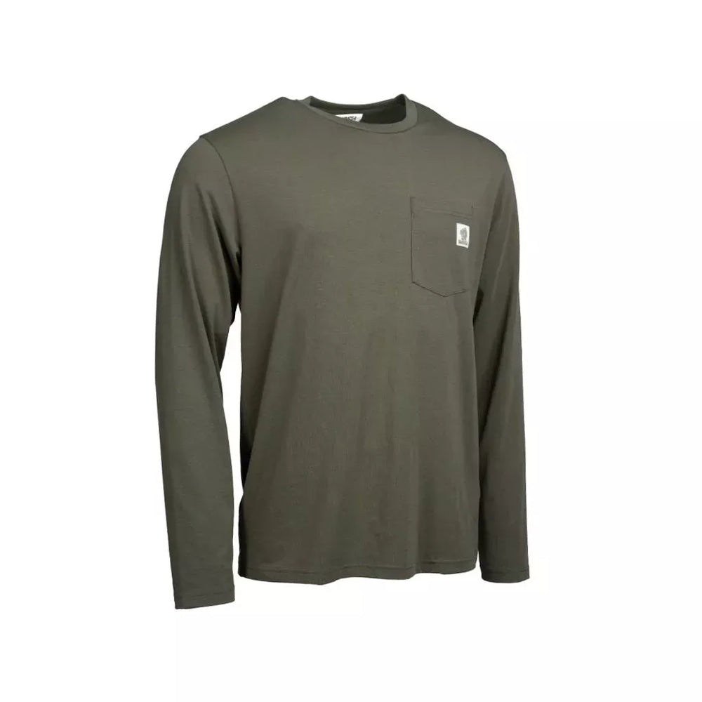 Nash Make It Happen Carp Logo Long Sleeve T Shirt Green