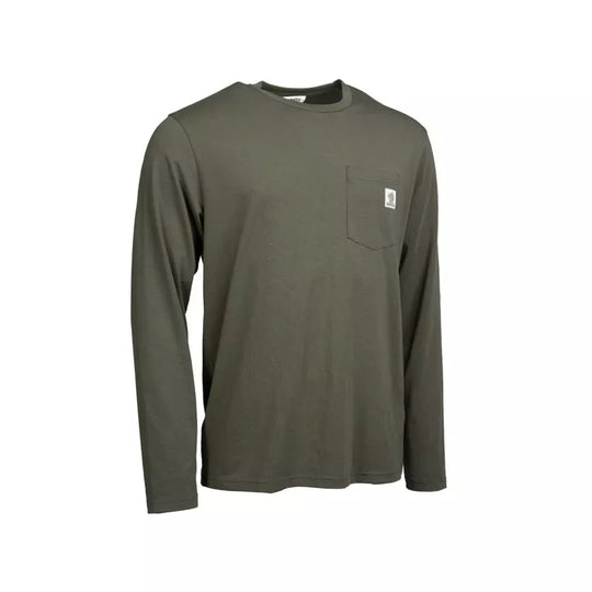 Nash Make It Happen Carp Logo Long Sleeve T Shirt Green