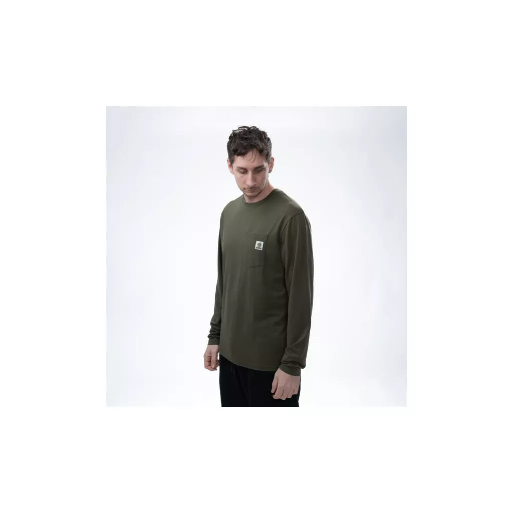 Nash Make It Happen Carp Logo Long Sleeve T Shirt Green