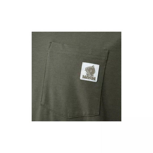 Nash Make It Happen Carp Logo Long Sleeve T Shirt Green