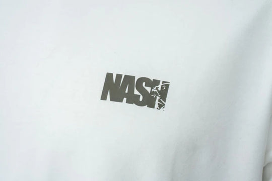 Nash Make It Happen Carp Logo T Shirt Ecru