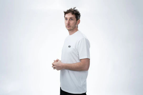 Nash Make It Happen Carp Logo T Shirt Ecru