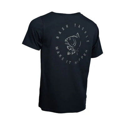 Nash Make It Happen Carp Logo T Shirt Black