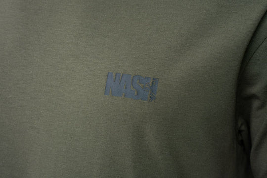 Nash Make It Happen Carp Logo T Shirt Green