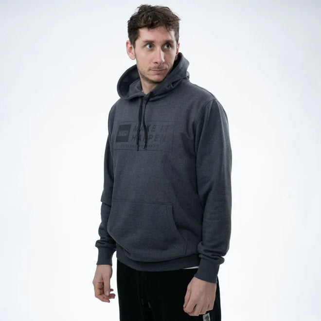Nash Make It Happen Coordinates Hoody Grey Marl