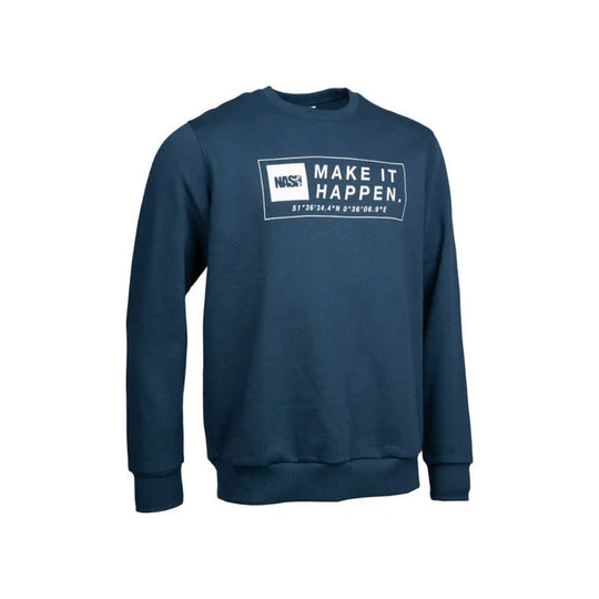 Nash Make It Happen Coordinates Jumper Navy Blue