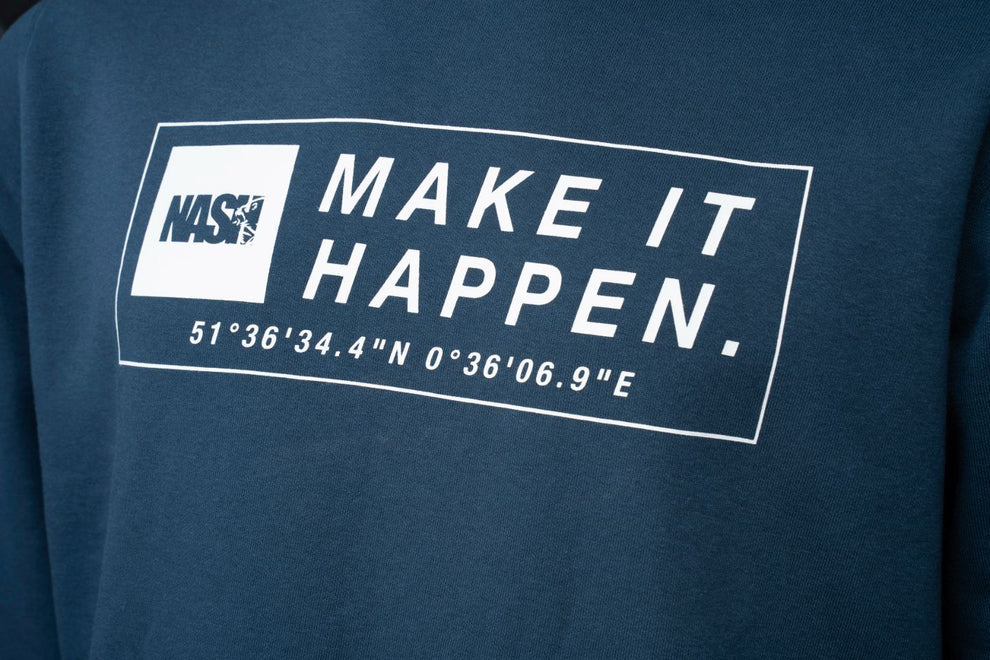 Nash Make It Happen Coordinates Jumper Navy Blue