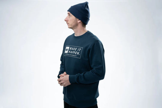 Nash Make It Happen Coordinates Jumper Navy Blue