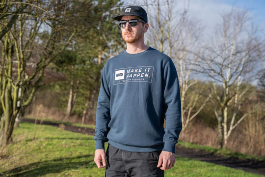 Nash Make It Happen Coordinates Jumper Navy Blue