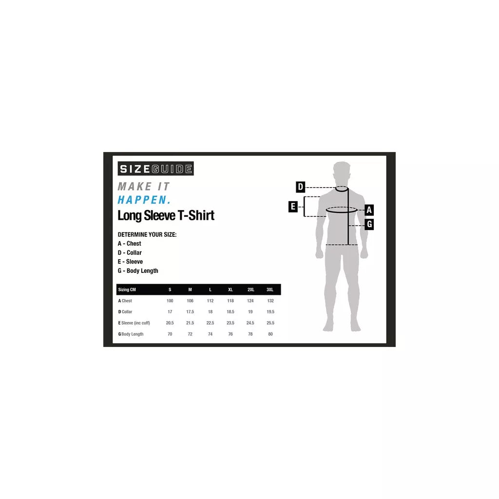 Nash Make It Happen Sunset Long Sleeve T Shirt Ecru