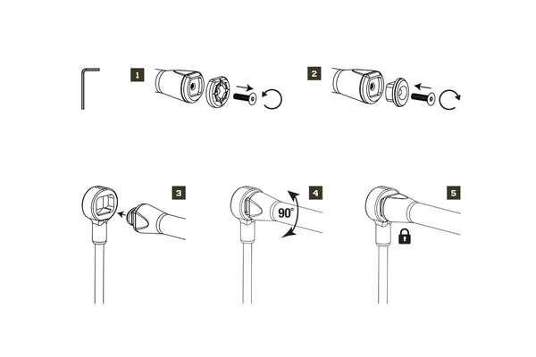 Nash Scope Butt Lock Peg