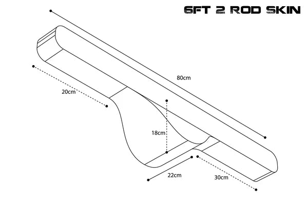 Nash Scope OPS Soft Protect 2 Rod Skin
