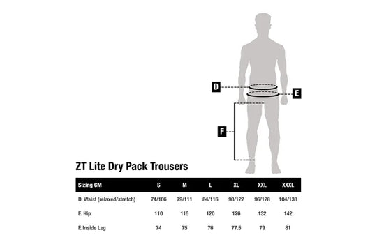 Nash ZT Lite Dry Pack Trousers