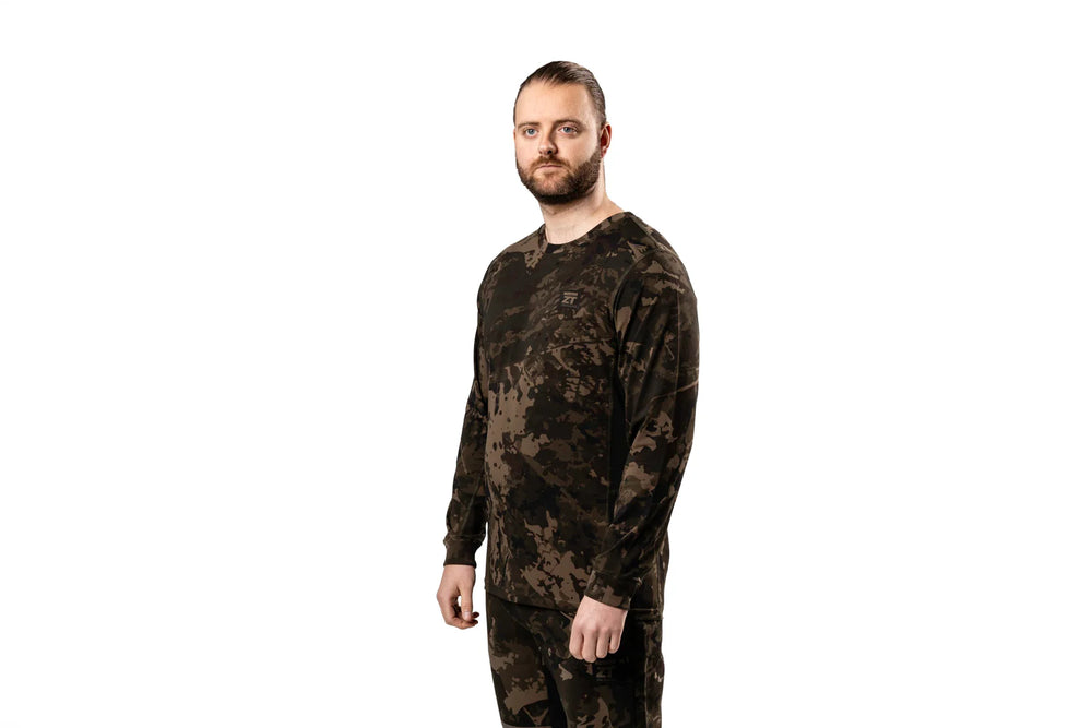 Nash ZT Lite Luxe Long Sleeve T Shirt Camo