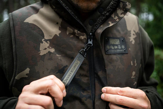 Nash ZT Sherpa Fleece Reversible Body Warmer