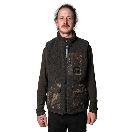 Nash ZT Sherpa Fleece Reversible Body Warmer