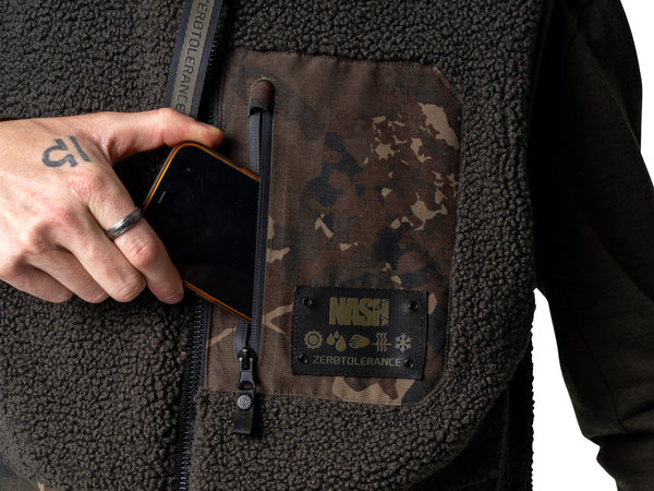 Nash ZT Sherpa Fleece Reversible Body Warmer