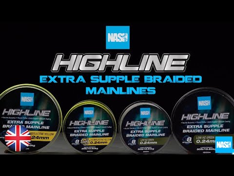 Nash Highline Extra Supple Braid Green