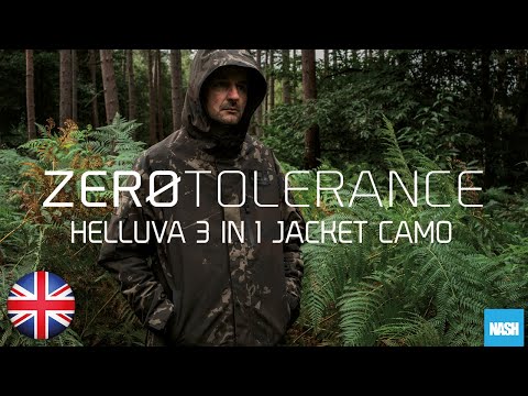Nash ZT Helluva 3 in 1 Waterproof Jacket Camo