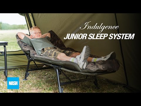 Nash Indulgence 4 Leg Junior Sleep System Camo