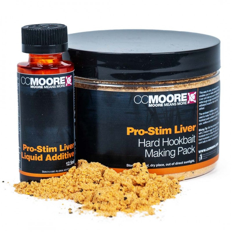 CC Moore Pro-Stim Liver Hard Hookbaits Making Pack
