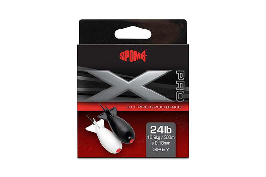 Spomb X Pro Braid Grey