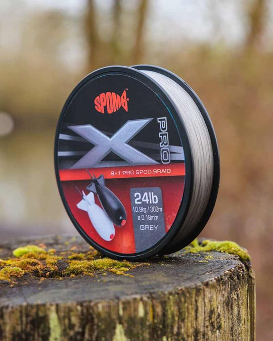 Spomb X Pro Braid Grey