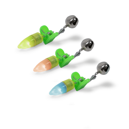 Zebco Trophy Single Bell - Triple Light Set