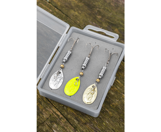 Zebco Magic Spinner Set Barbed Treble