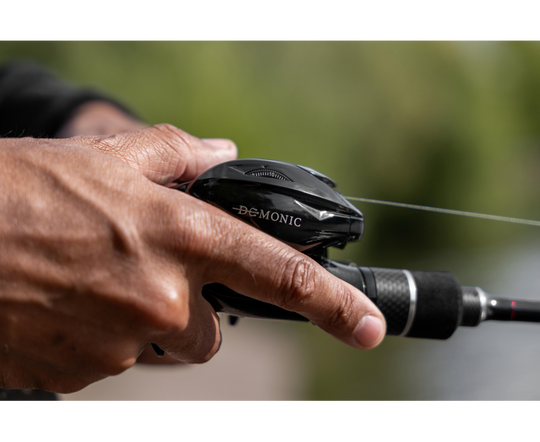 Zebco Demonic All Black Baitcaster 150 LHW