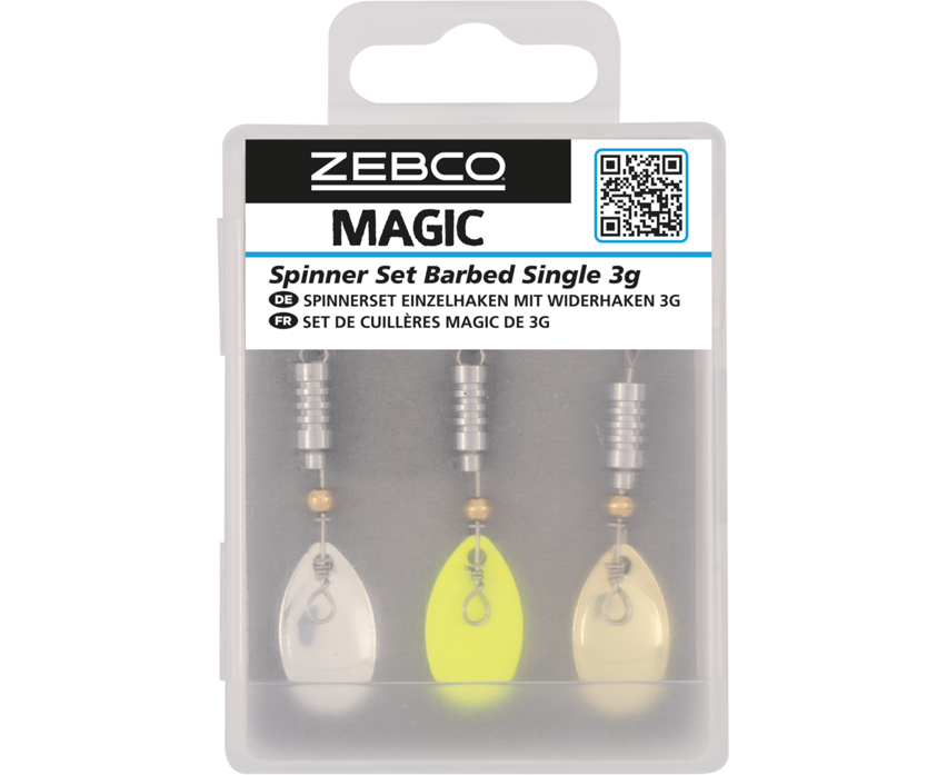 Zebco Magic Spinner Set Barbed Single