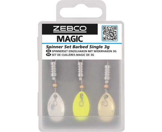 Zebco Magic Spinner Set Barbed Single