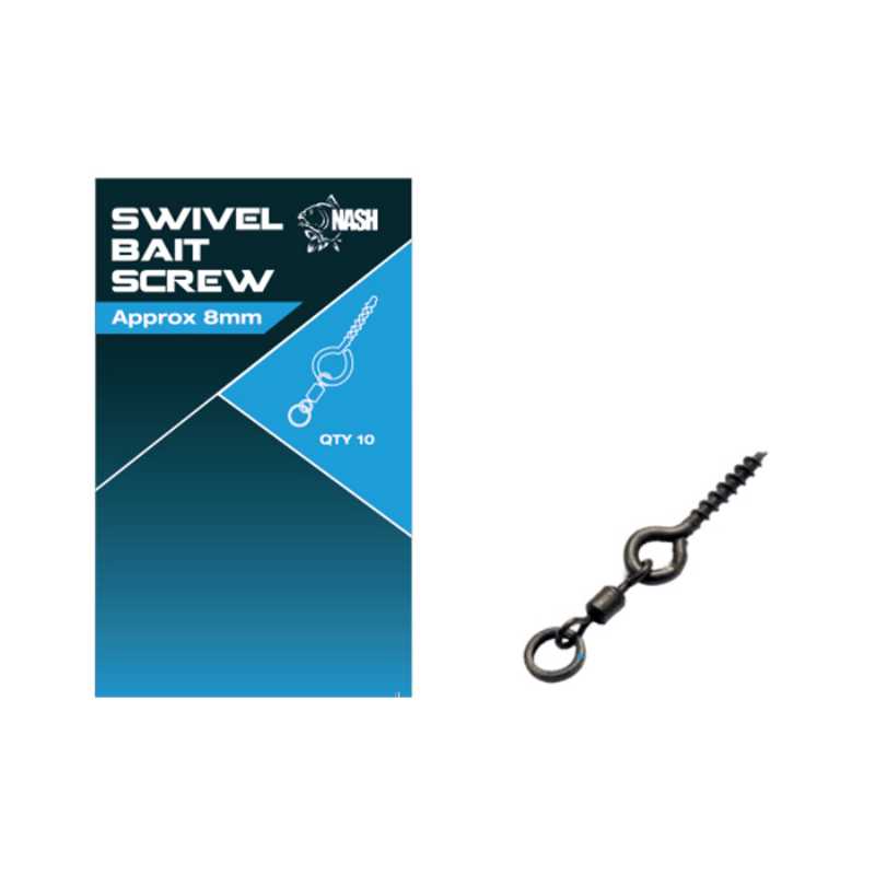 Blackdeere-Nash-Swivel-Bait-Screw-8mm